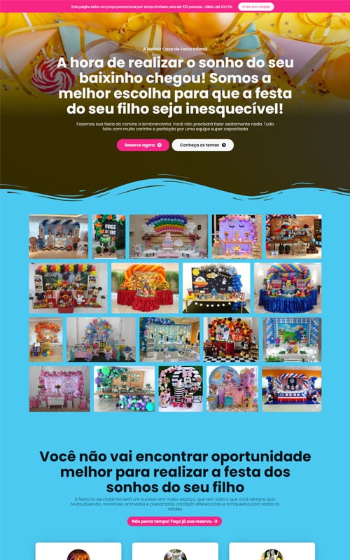 Modelo de landing page para vendas de serviços Modelo de landing page para vendas de serviços