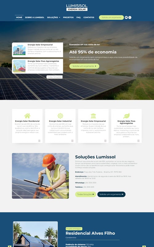 Pagina inicialModelo de Site para Energia Solar Fotovoltaica Modelo de Site para Energia Solar Fotovoltaica